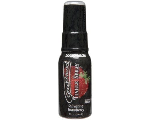 Спрей для минета Doc Johnson GoodHead Tingle Spray – Strawberry (29 мл) со стимулирующим эффектом