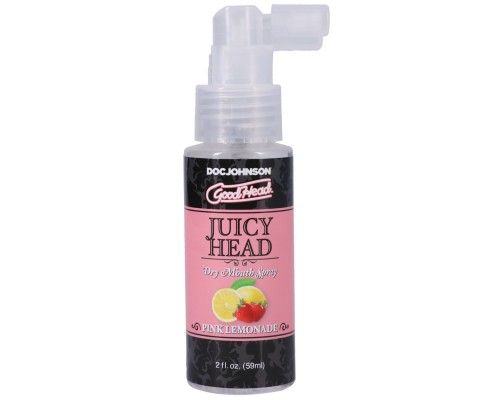 Doc Johnson GOODHEAD - JUICY HEAD - DRY MOUTH SPRAY - PINK LEMONADE 2 FL. OZ