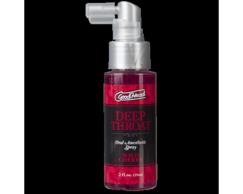 Спрей для минета Doc Johnson GoodHead DeepThroat Spray – Wild Cherry 59 мл для глубокого минета