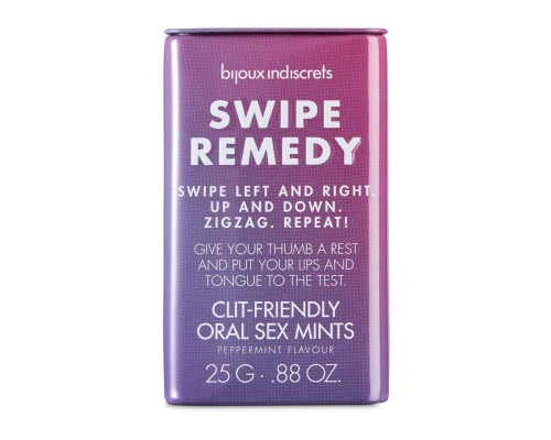 Мятные конфеты Bijoux Indiscrets SWIPE REMEDY - clitherapy oral sex mints