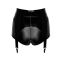 Шортики Noir Handmade F325 Glam suspender wetlook and vinyl shorts - XL