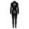 Комбинезон Noir Handmade F319 Caged wetlook catsuit with zippers and ring - S