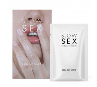 Распродажа!!! Полоски для орального секса Bijoux Indiscrets Slow Sex Oral sex strips (срок 02.2023)