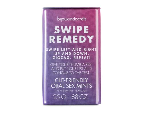 Распродажа! Мятные конфеты Bijoux Indiscrets Swipe Remedy – clitherapy oral sex mints, срок 31.08.23