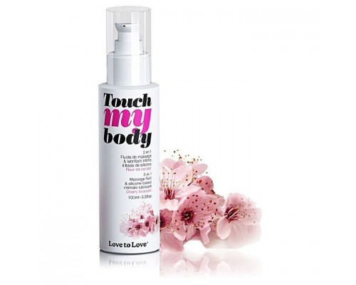 Распродажа! Массажный гель и смазка Love To Love TOUCH MY BODY Cherry Blossom (100 мл) срок 02.2023