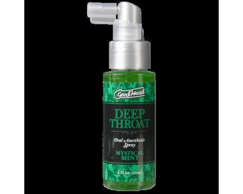 Спрей для минета Doc Johnson GoodHead DeepThroat Spray – Mystical Mint 59 мл (мятая упаковка!!!)