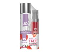 Распродажа!!! Комплект System JO GWP — Agape 120 ml & Oral Delight — Strawberry 30мл (срок до 08.24)