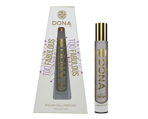 Распродажа! Духи с роликовым нанесением DONA Roll-On Perfume - Too Fabulous (10 мл) (срок 08.2021)