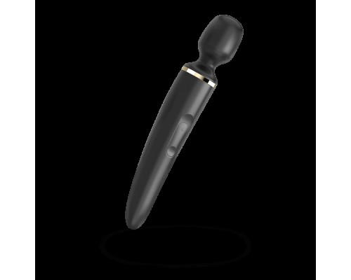 Вибромассажер Satisfyer Wand-er Woman (Black/Gold) (мятая упаковка)