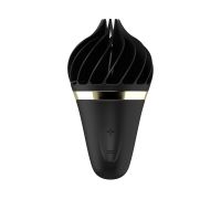 Мороженка спиннатор Satisfyer Lay-On - Sweet Treat Black/Gold (мятая упаковка!!!)