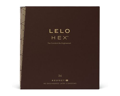 Презервативы LELO HEX Condoms Respect XL 36 Pack (мятая упаковка!!!)