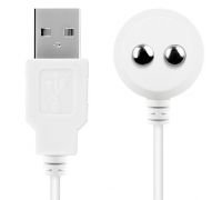 Зарядка (запасной кабель) для игрушек Satisfyer USB charging cable White (мятая упаковка!!!)