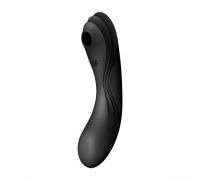 Вакуумный стимулятор с вибрацией Satisfyer Curvy Trinity 4 Black (мятая упаковка)