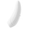 Вакуумный клиторальный стимулятор Satisfyer Curvy 1+ White (мятая/вскрытая упаковка)