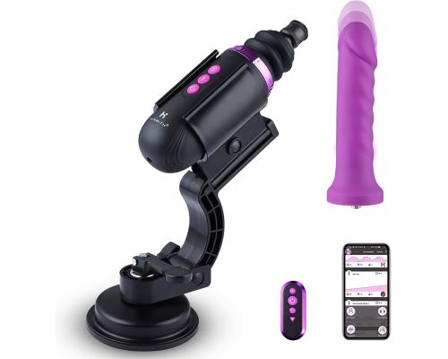 Мини секс-машина Hismith Mini Capsule Sex-Machine with Strong Suction Cup (мятая упаковка!!!)