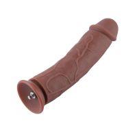 Силиконовый фаллоимитатор для секс-машин Hismith 11″ Silicone Dildo (мятая упаковка!!!)