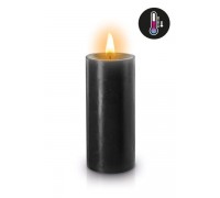 БДСМ cвеча низкотемпературная Fetish Tentation SM Low Temperature Candle Black (подмокшая упаковка)