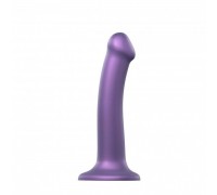 Насадка для страпона Strap-On-Me Mono Density Dildo Violet M (мятая упаковка)