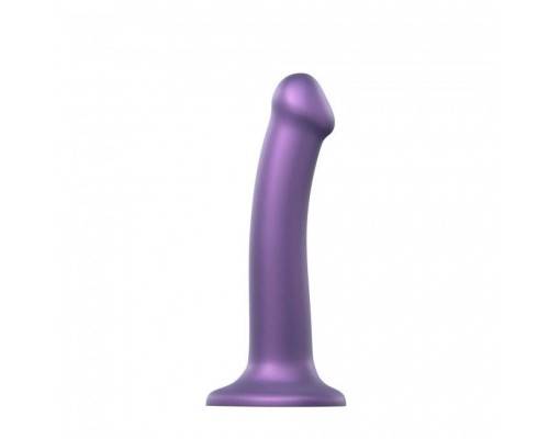 Насадка для страпона Strap-On-Me Mono Density Dildo Violet M (мятая упаковка)