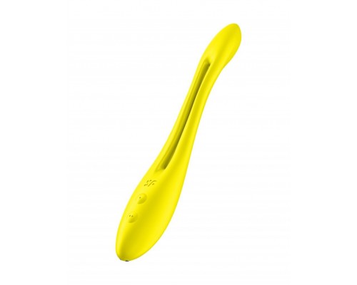 Универсальный гибкий вибратор для пар Satisfyer Elastic Game Yellow (мятая упаковка)