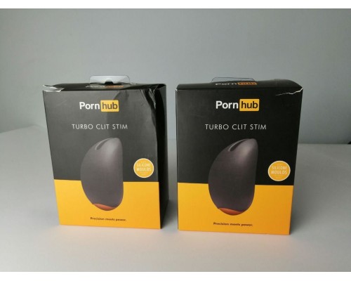 Вибромассажер Pornhub Turbo Clit Stim (испорченная упаковка)