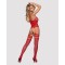 Obsessive Bodystocking F214 red S/M/L