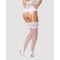 Obsessive 810-STO-2 stockings white S/M