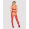 Obsessive Bodystocking G313 red S/M/L