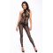 Бодистокинг Noir Handmade F315 Ego flocked mesh halter catsuit - XL