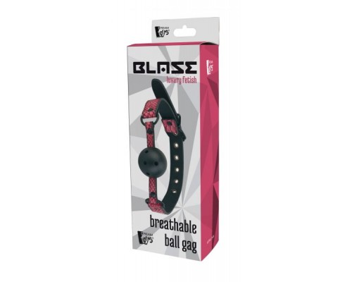 Кляп BLAZE BREATHABLE BALL GAG PINK