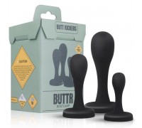 Набор анальных пробок BUTTR Butt Kickers Butt Plug Training Set