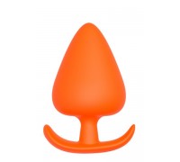 Анальная пробка ORANGE PLUG WITH T-HANDLE