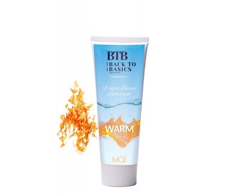 Согревающий лубрикант BTB WATERBASED WARM FEELING 75ML