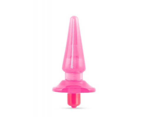 Анальный плаг с вибрацией B YOURS BASIC VIBRA PLUG PINK