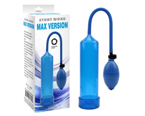 Помпа Max Version Penis Pump, Blue