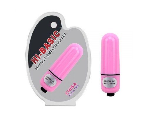 Вибропуля HI-BASIC Mini Love Bullet-Pink