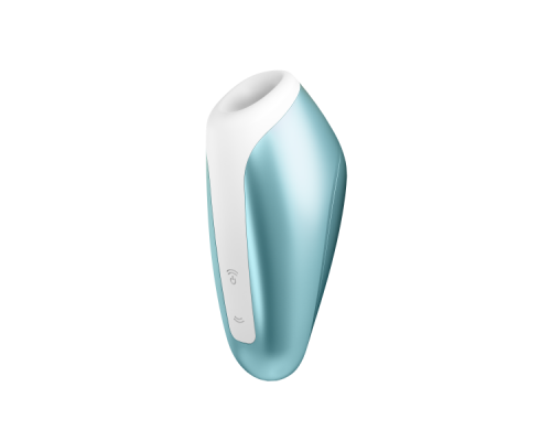 Вакуумный клиторальный стимулятор SATISFYER LOVE BREEZE BLUE