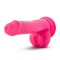 Фаллоимитатор с двойной плотностью NEO ELITE COCK W. BALLS NEON PINK