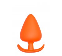 Анальная пробка ORANGE PLUG WITH T-HANDLE