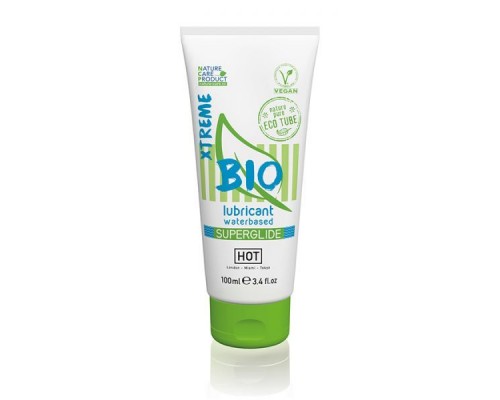 Лубрикант на водной основе Hot Bio lubricant Superglide Xtreme, 100 мл