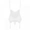 Корсет Obsessive 810-COR-2 corset & thong white S/M