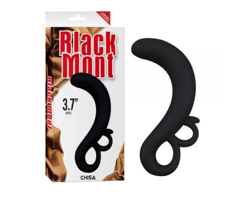 Массажер простаты 3.7 Black Mont Two-Finger G-Spot Plug Chisa