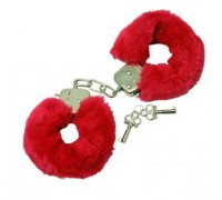 Наручники с мехом Fur Love Cuffs, Red