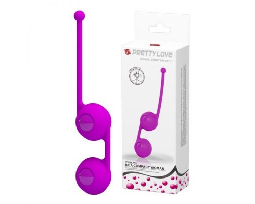 Вагинальные шарики Pretty Love Kegel Tighten Up II, Purple