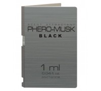 Пробник PHERO-MUSK BLACK for men, 1 ml