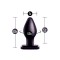 Анальный плаг ANAL ADVENTURES PLEASURE PLUG BLACK