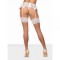 Чулки Obsessive 853-STO-2 white stockings S/M