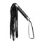  Плетка из экокожи FLOGGER METAL BLACK