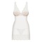 Сорочка Obsessive 853-CHE-2 chemise & thong white L/XL