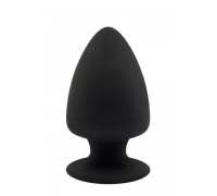 Анальная пробка PREMIUM SILICONE PLUG L BLACK